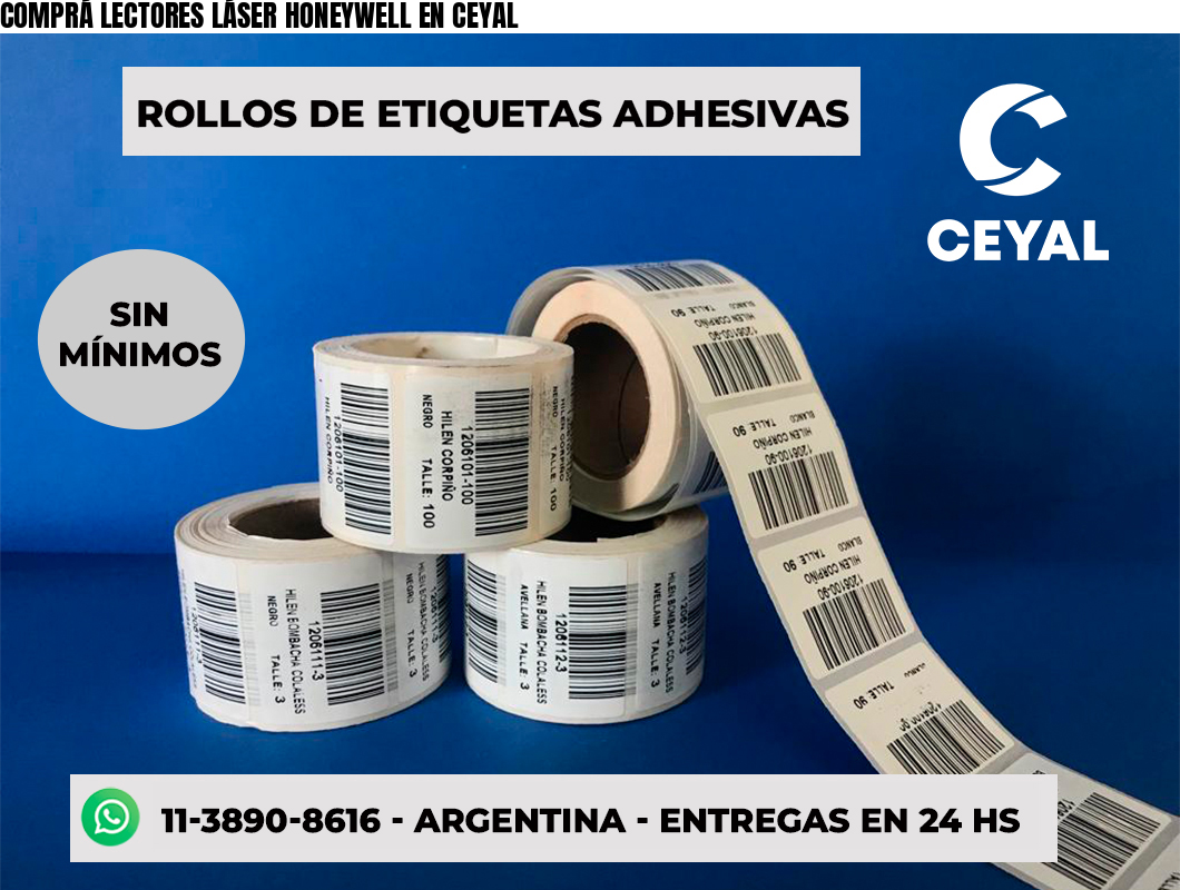 COMPRÁ LECTORES LÁSER HONEYWELL EN CEYAL