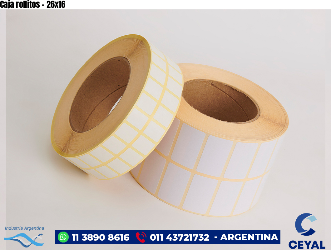 Caja rollitos - 26x16