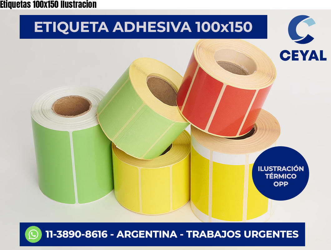 Etiquetas 100×150 Ilustracion