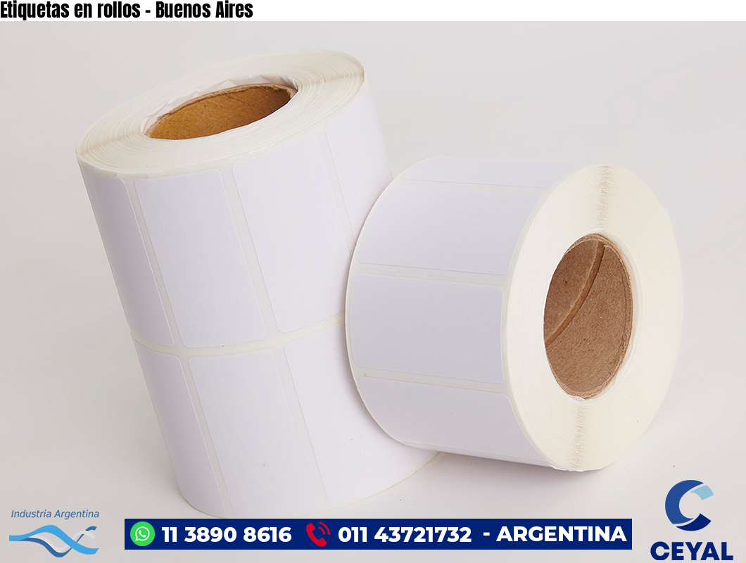Etiquetas en rollos – Buenos Aires