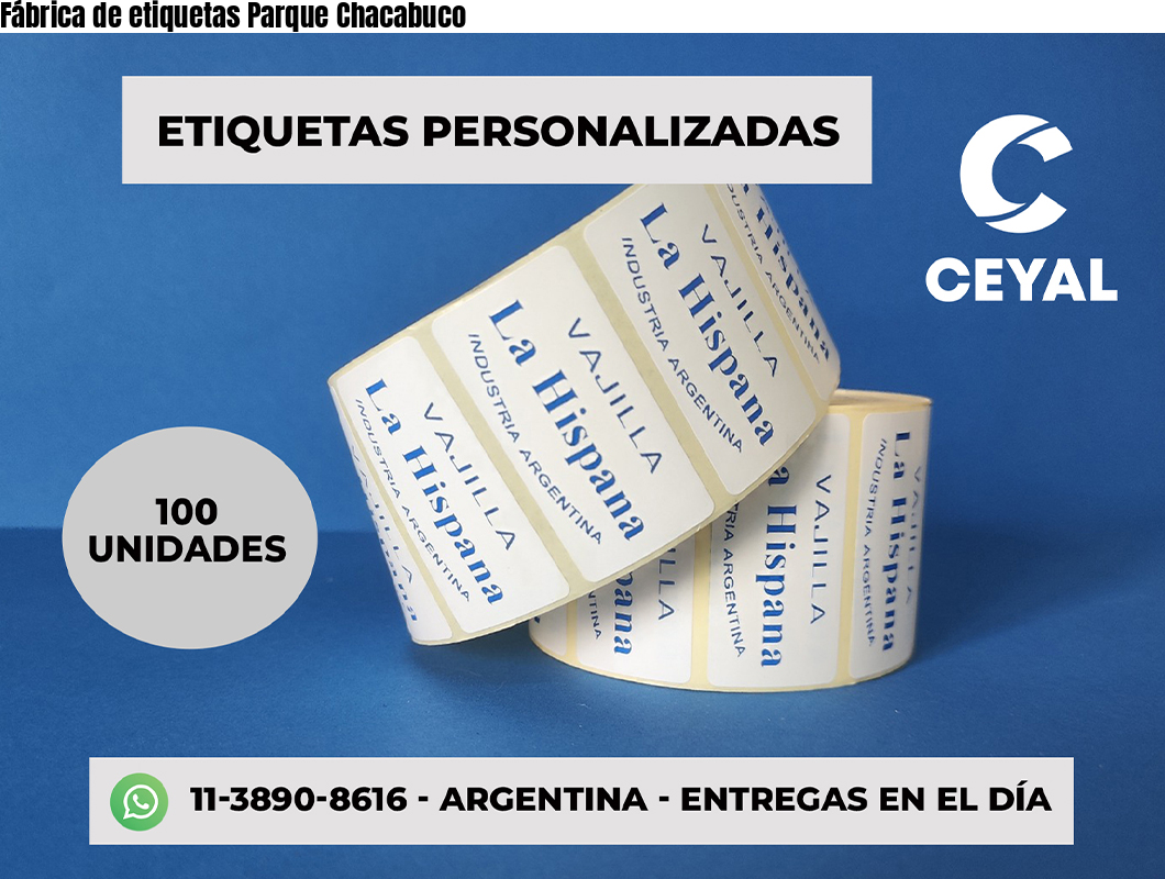 Fábrica de etiquetas Parque Chacabuco
