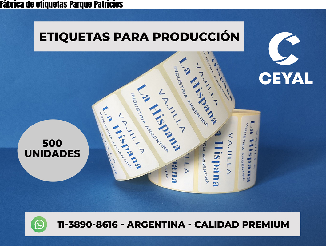 Fábrica de etiquetas Parque Patricios