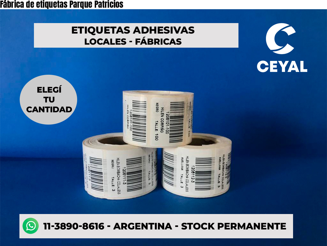 Fábrica de etiquetas Parque Patricios