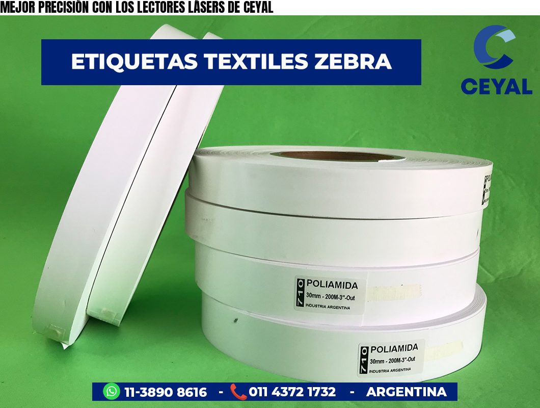 MEJOR PRECISIÓN CON LOS LECTORES LÁSERS DE CEYAL