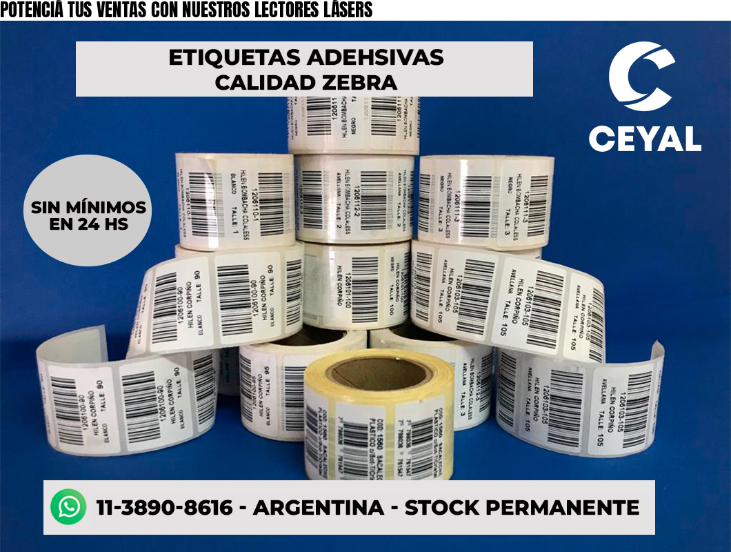 POTENCIÁ TUS VENTAS CON NUESTROS LECTORES LÁSERS
