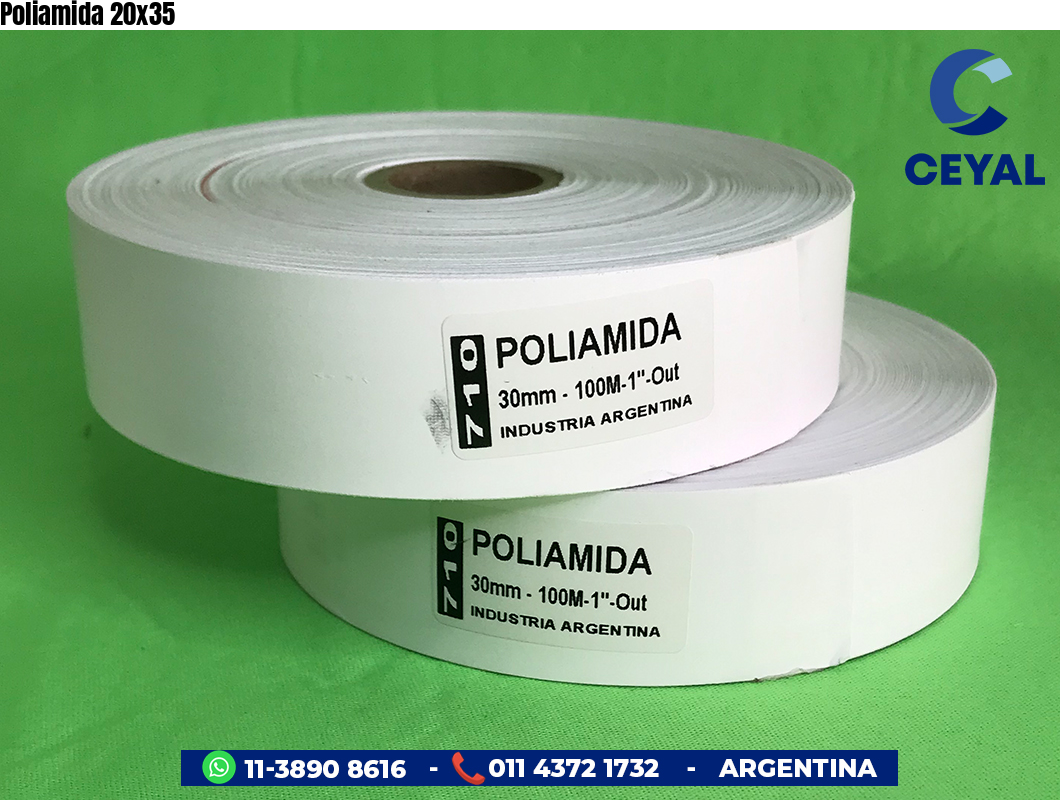 Poliamida 20x35