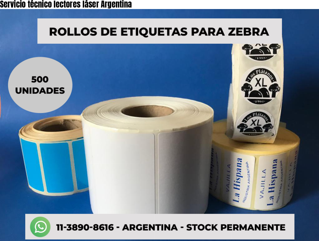 Servicio técnico lectores láser Argentina