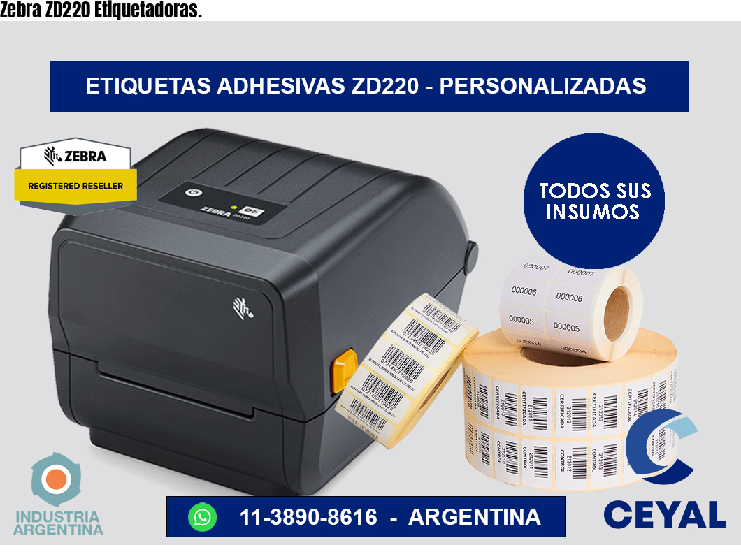 Zebra ZD220 Etiquetadoras.