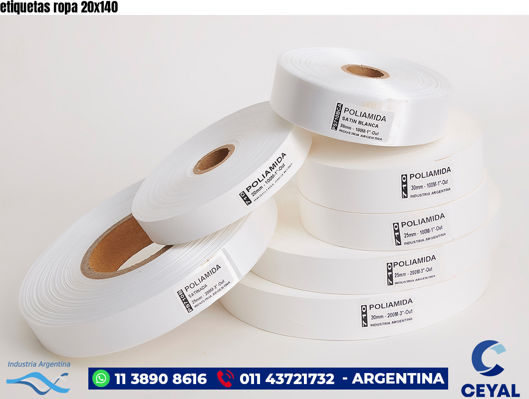 etiquetas ropa 20×140