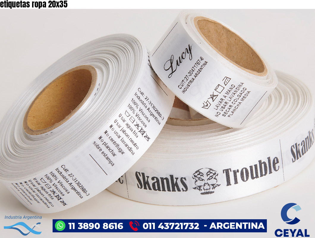 etiquetas ropa 20×35