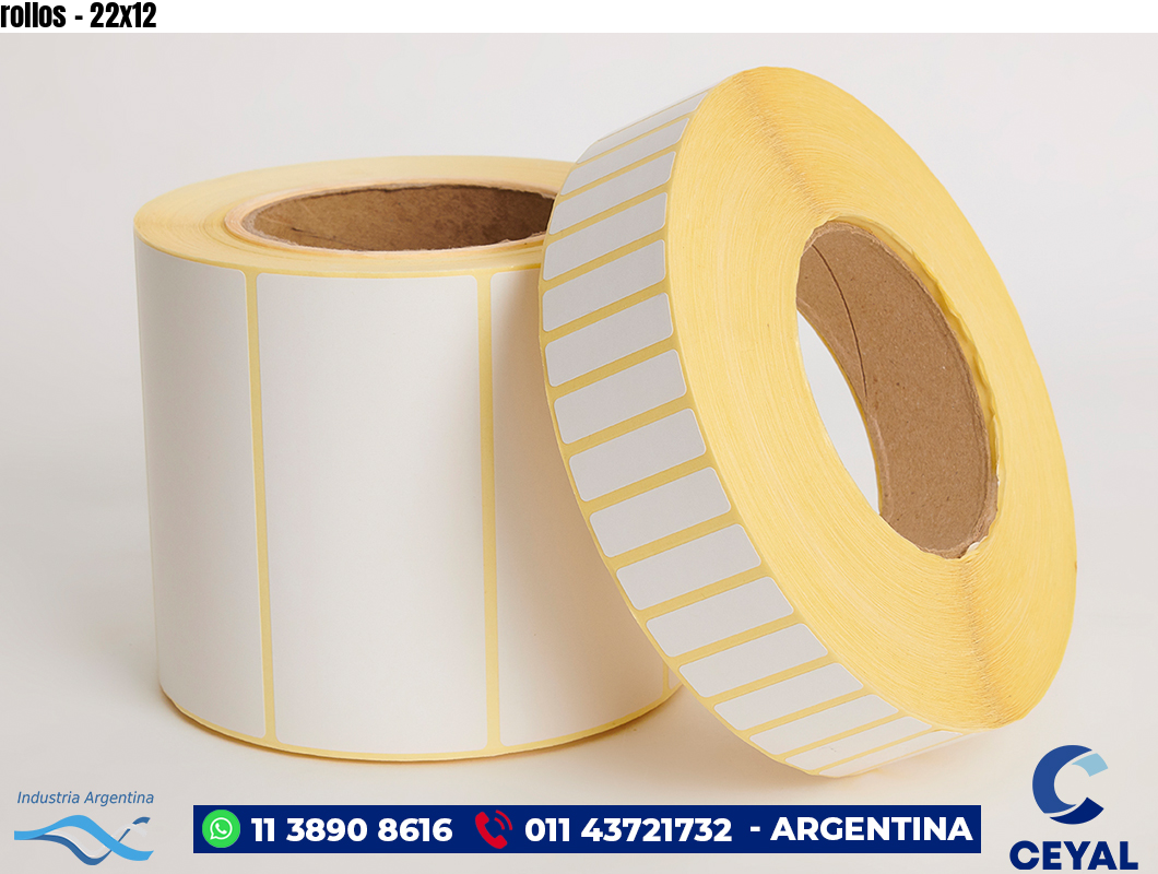 rollos - 22x12