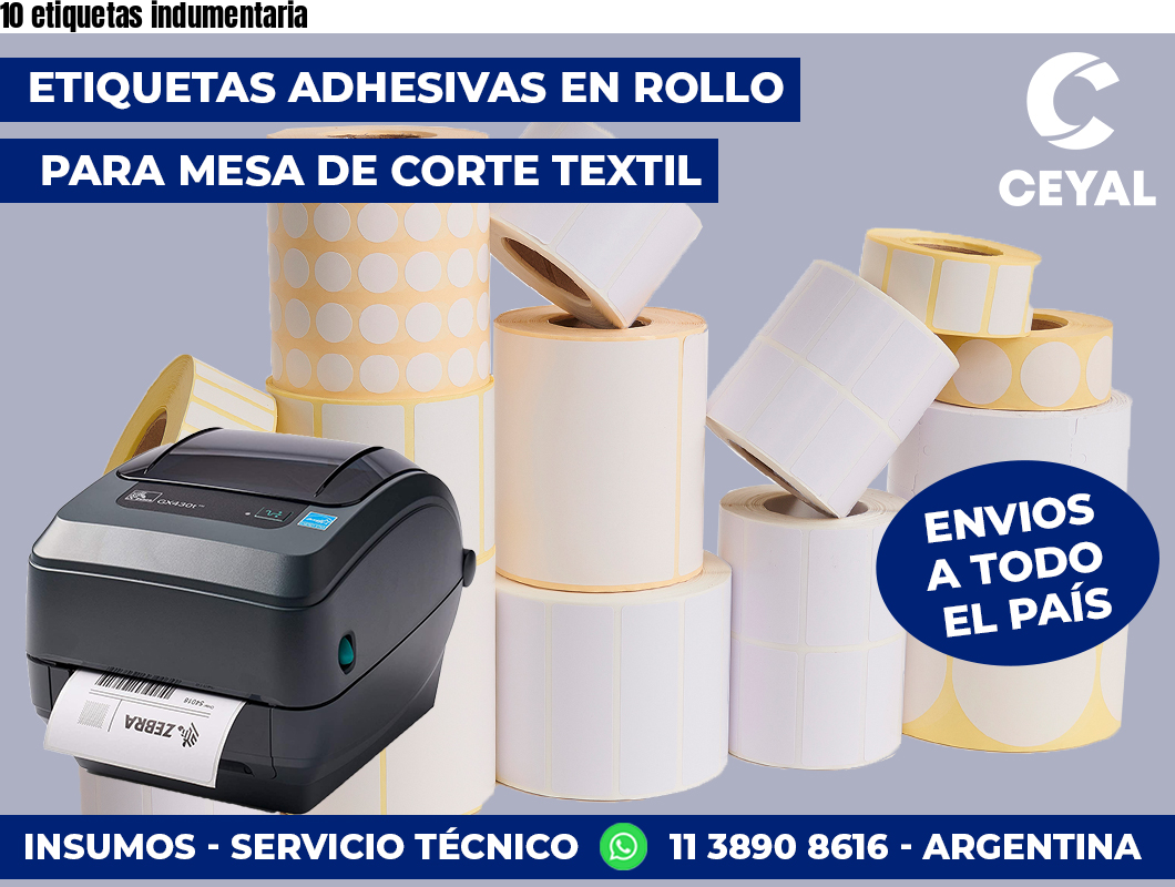 10 etiquetas indumentaria