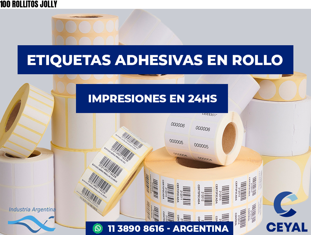 100 ROLLITOS JOLLY