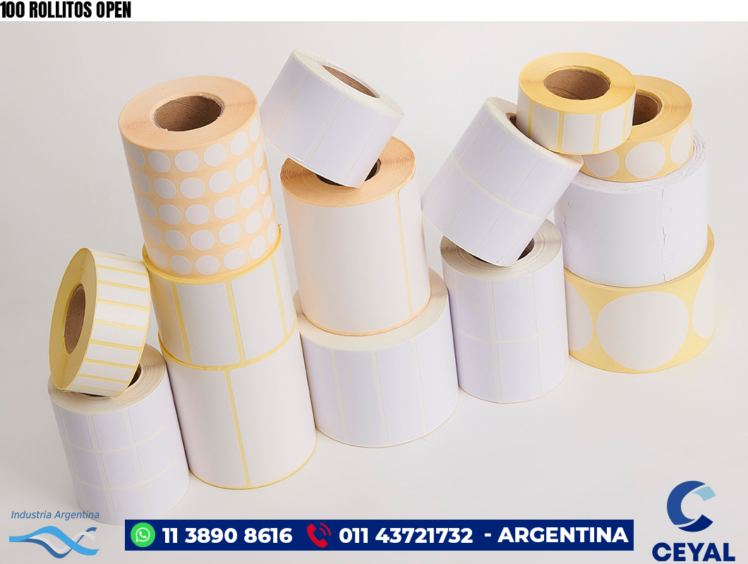 100 ROLLITOS OPEN