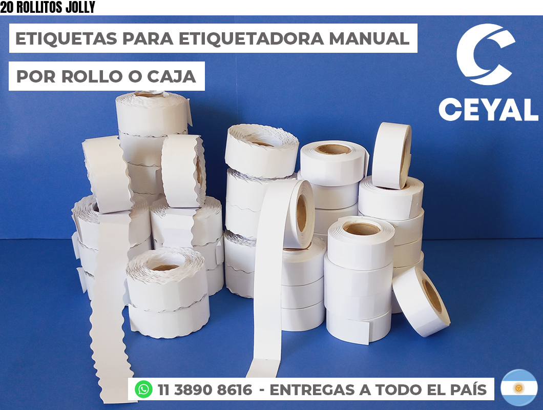 20 ROLLITOS JOLLY