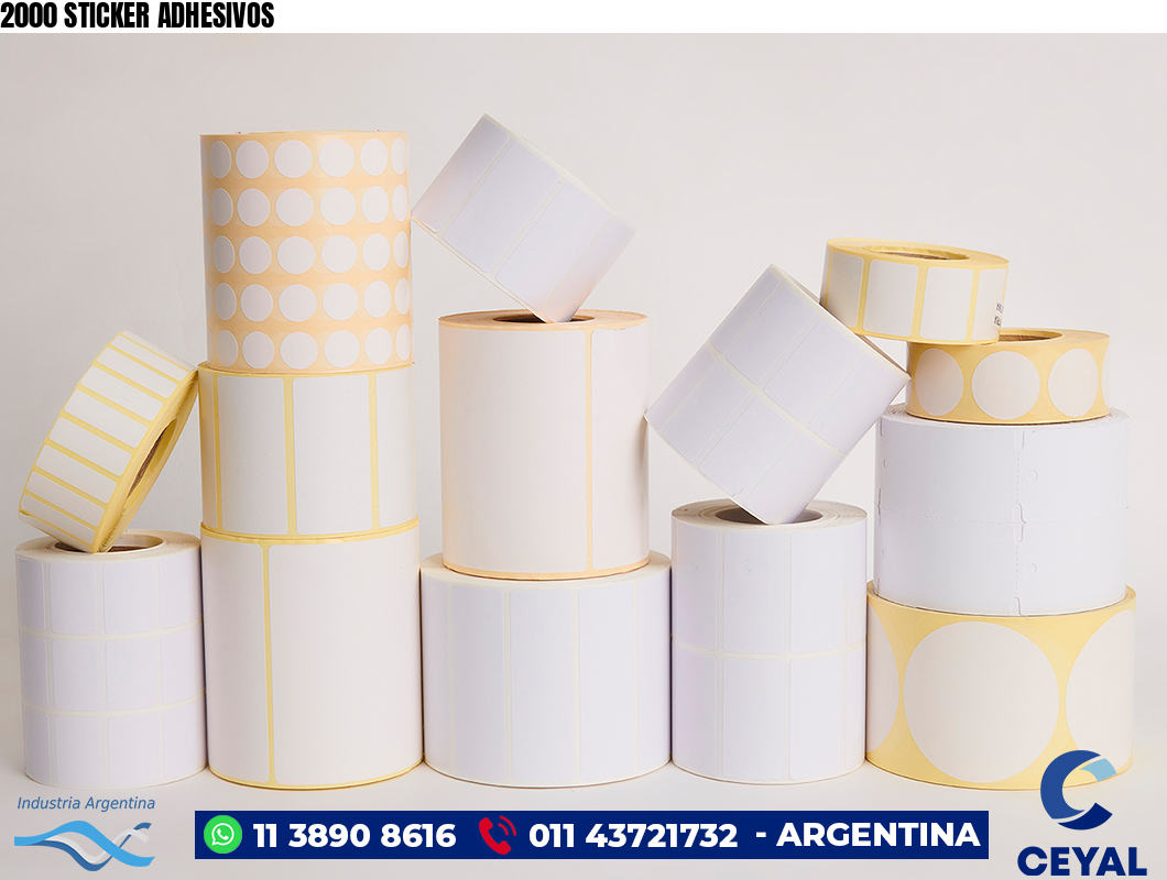 2000 STICKER ADHESIVOS