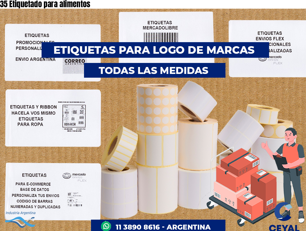 35 Etiquetado para alimentos