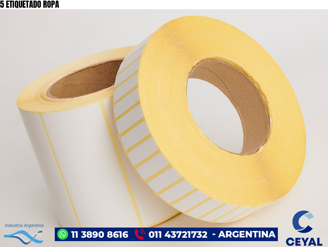 5 ETIQUETADO ROPA