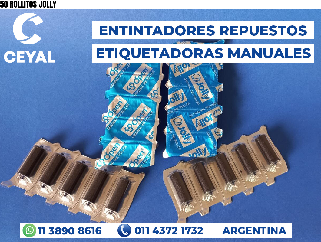 50 ROLLITOS JOLLY