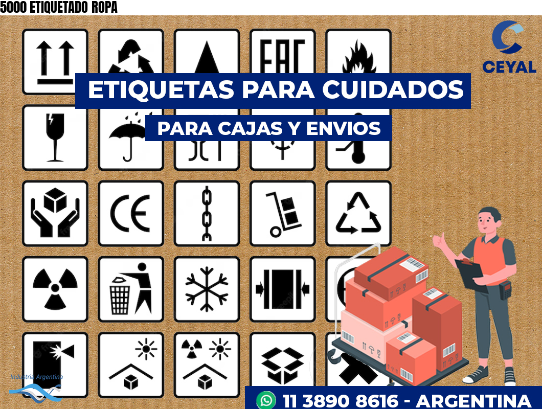 5000 ETIQUETADO ROPA