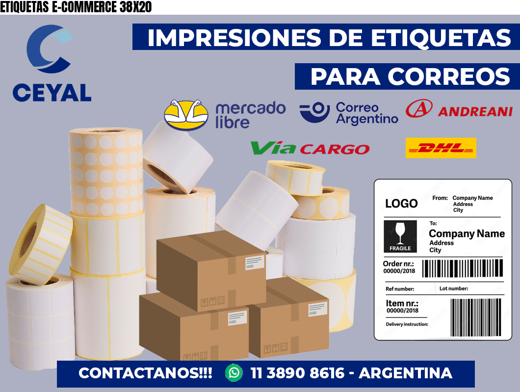 ETIQUETAS E-COMMERCE 38X20