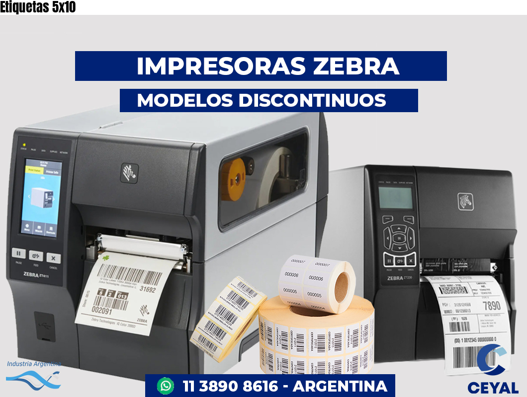 Etiquetas 5x10