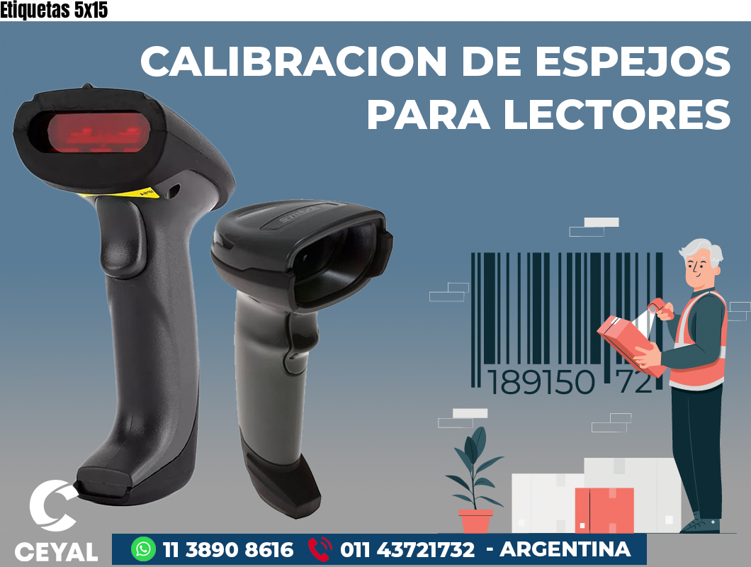 Etiquetas 5x15