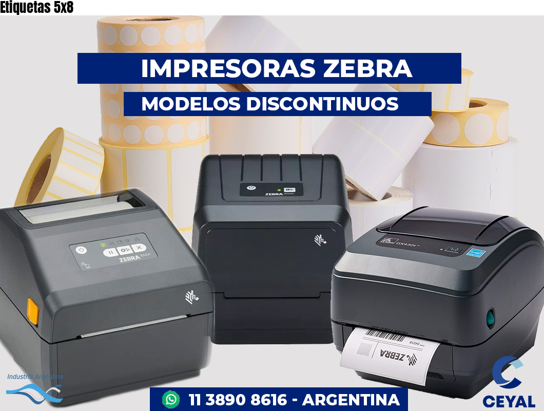 Etiquetas 5x8