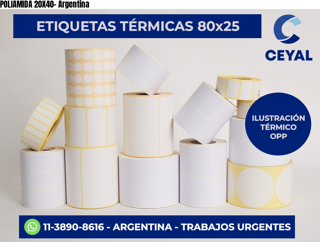 POLIAMIDA 20X40- Argentina
