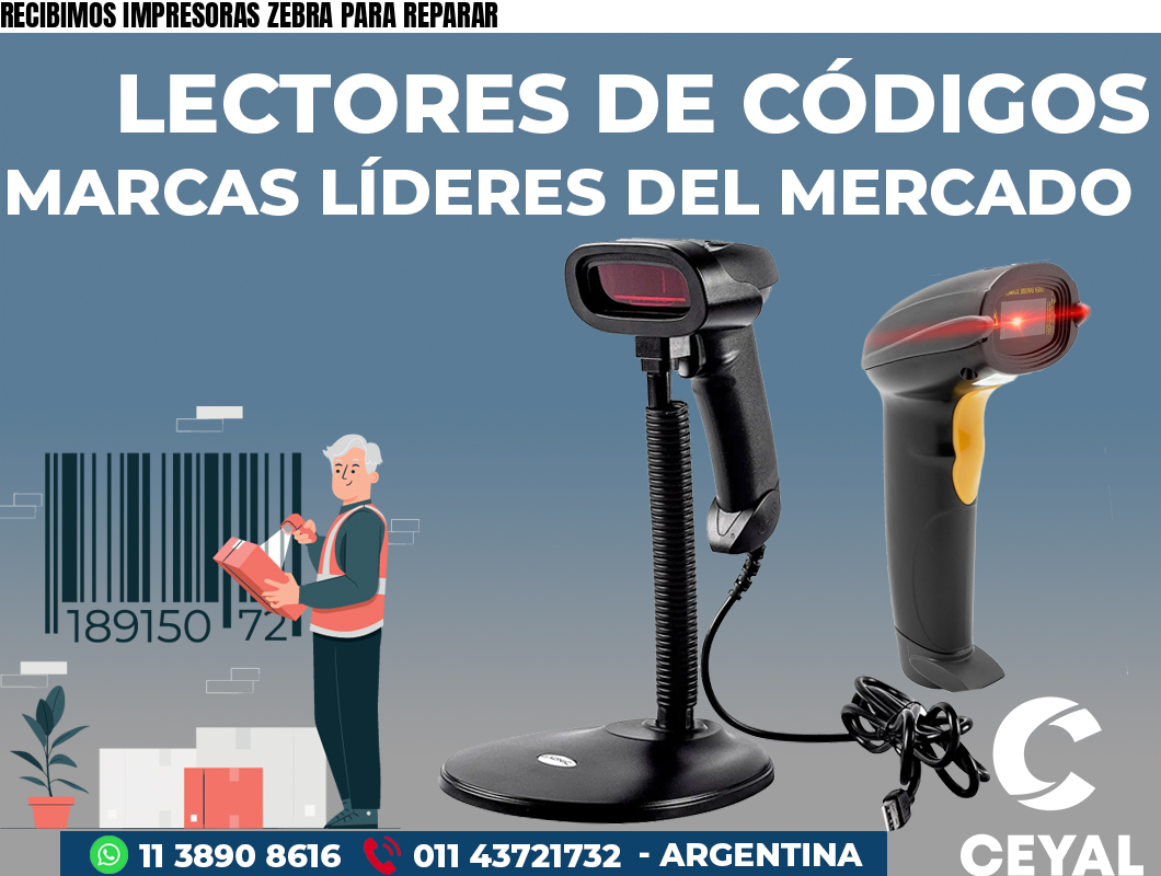 RECIBIMOS IMPRESORAS ZEBRA PARA REPARAR