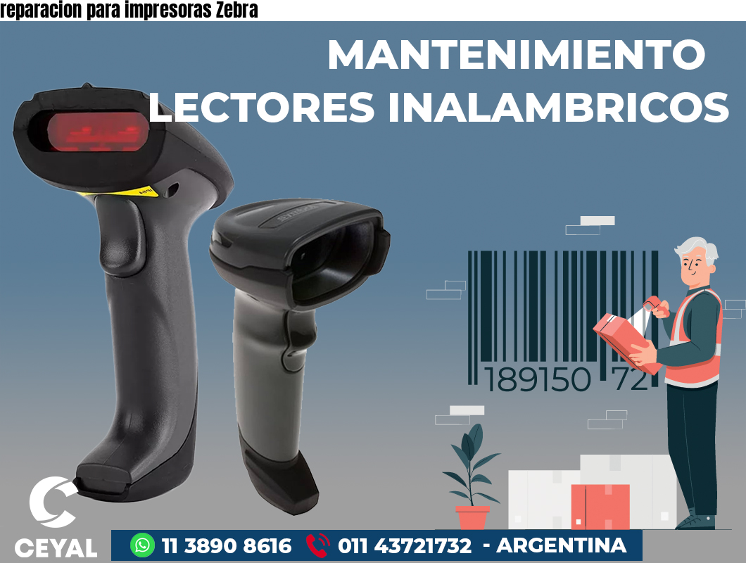 reparacion para impresoras Zebra