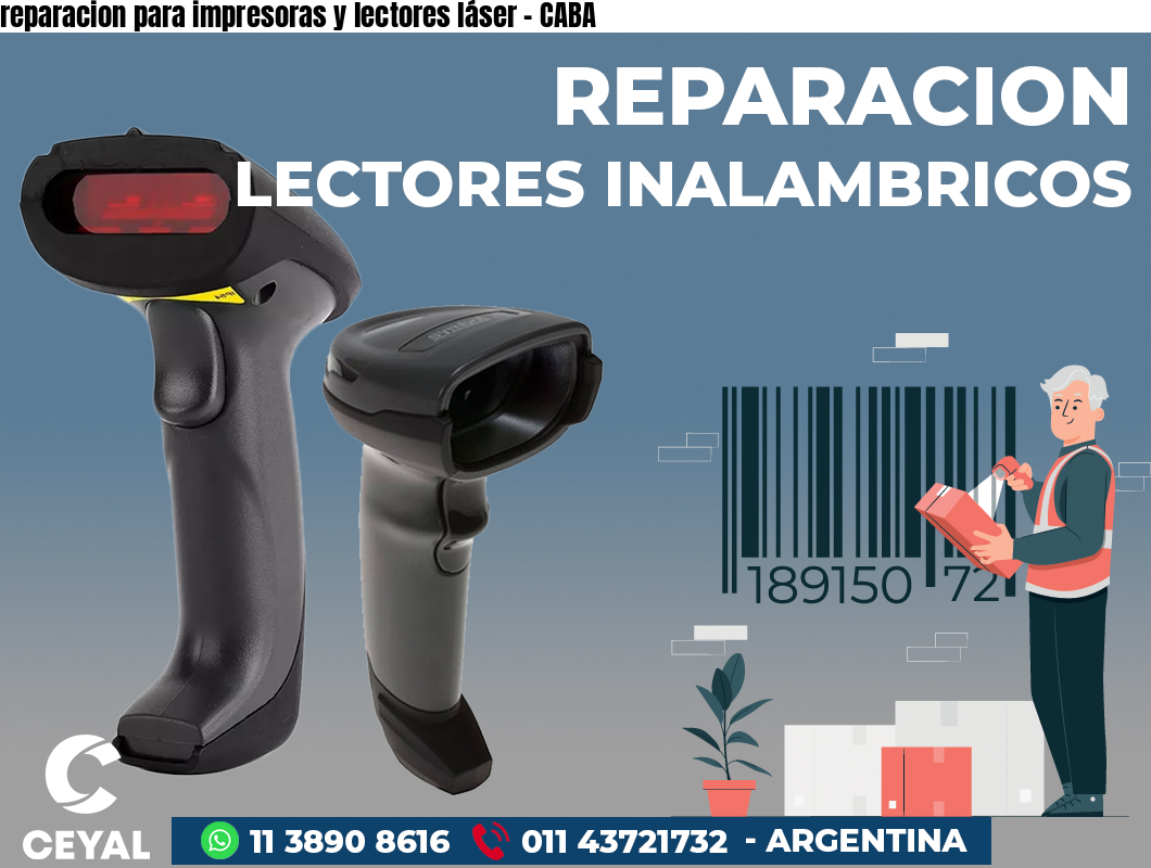 reparacion para impresoras y lectores láser - CABA