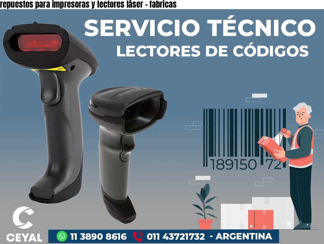 repuestos para impresoras y lectores láser - fabricas