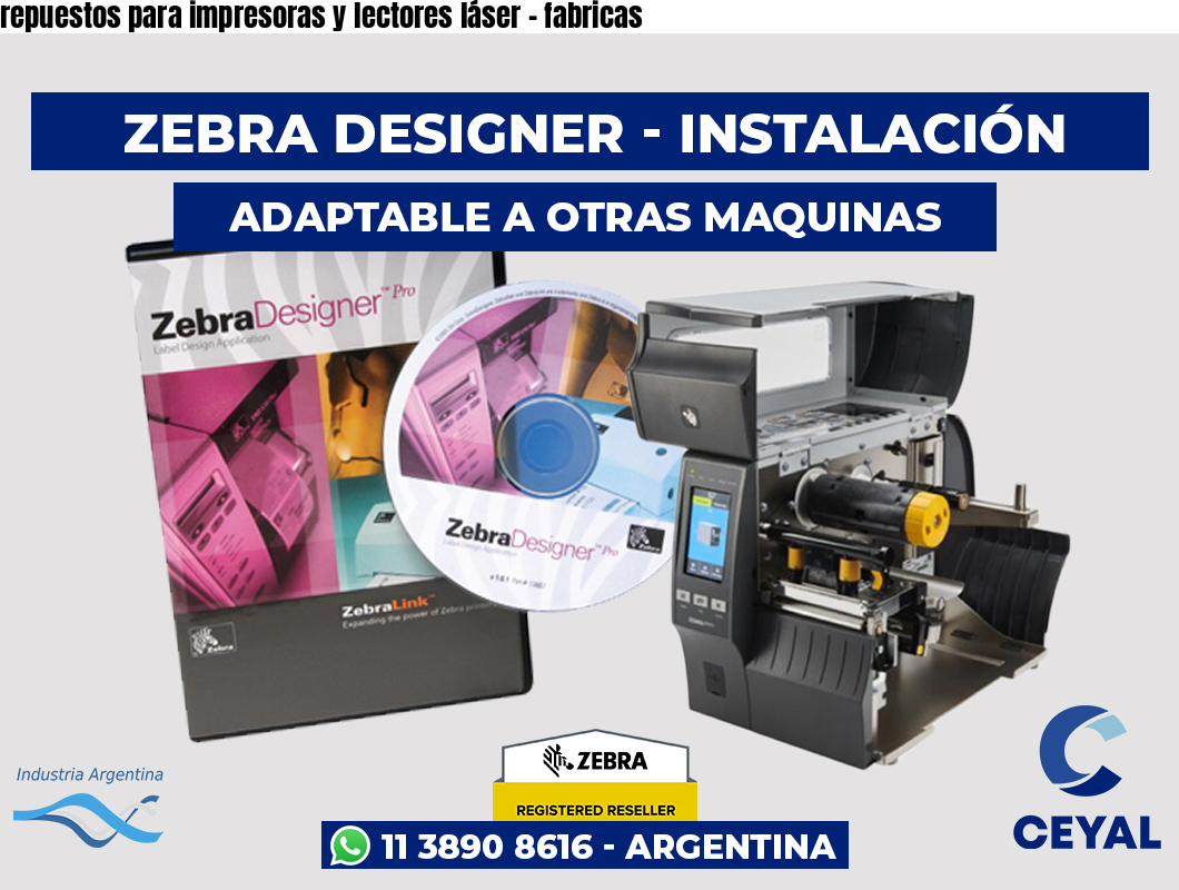 repuestos para impresoras y lectores láser – fabricas