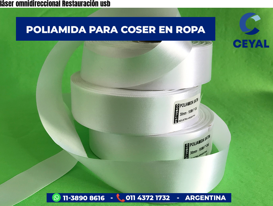 láser omnidireccional Restauración usb