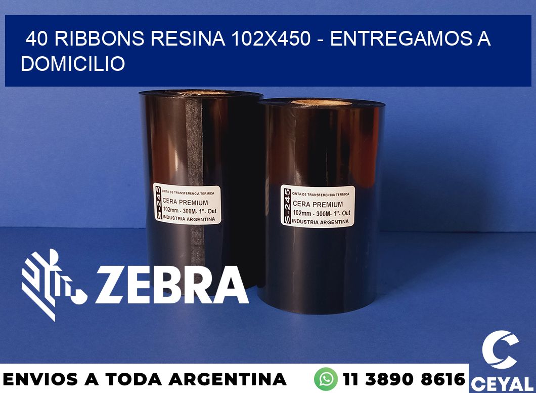 40 Ribbons resina 102x450 - entregamos a domicilio