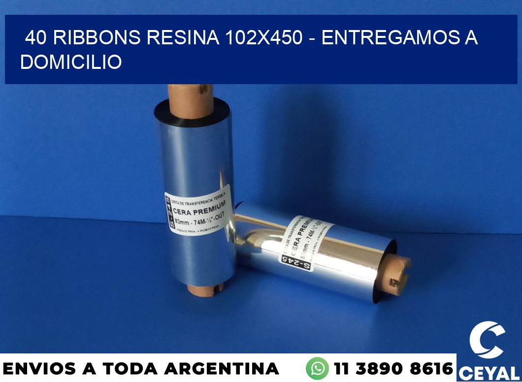 40 Ribbons resina 102×450 – entregamos a domicilio