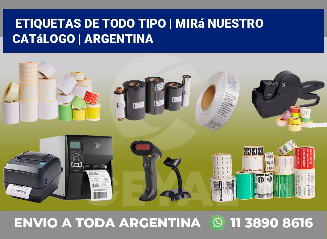 Etiquetas de todo tipo | Mirá nuestro catálogo | Argentina