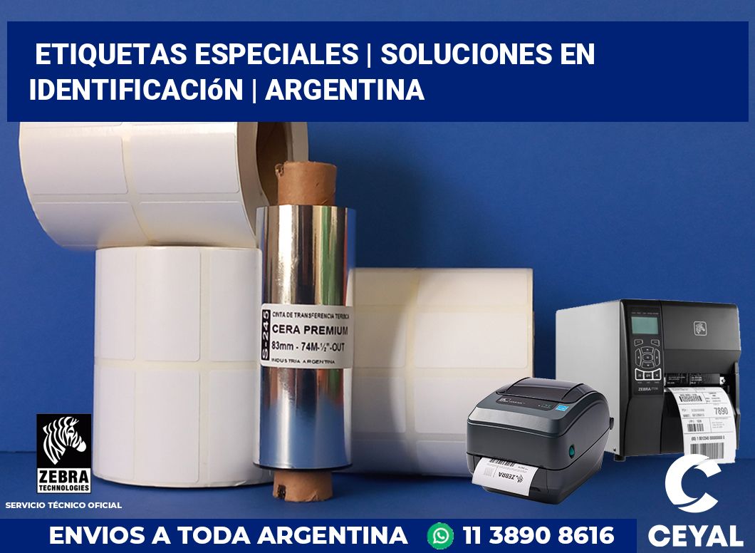 Etiquetas especiales | Soluciones en identificación | Argentina