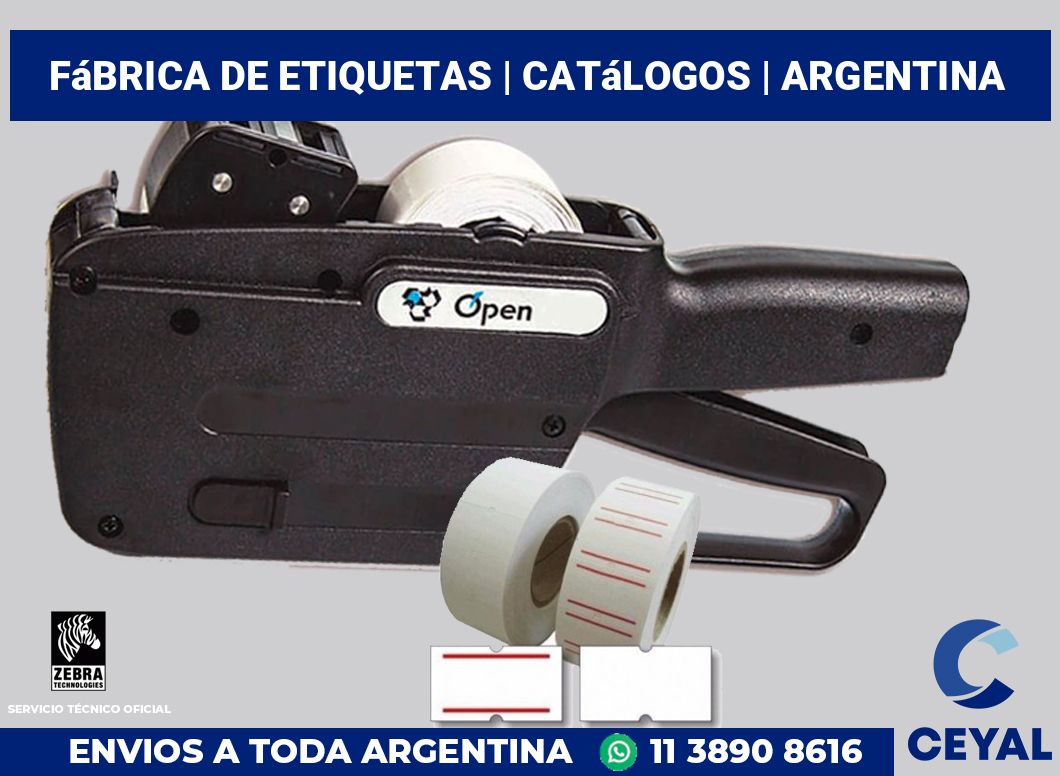 Fábrica de etiquetas | Catálogos | Argentina