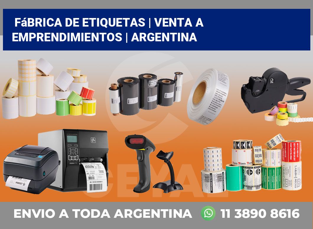 Fábrica de etiquetas | Venta a emprendimientos | Argentina