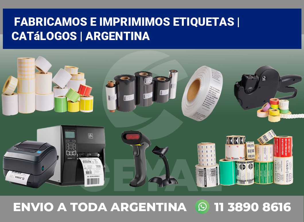 Fabricamos e imprimimos etiquetas | Catálogos | Argentina