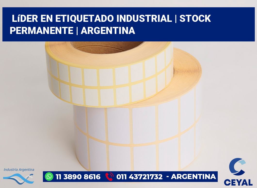 Líder en etiquetado industrial | Stock permanente | Argentina