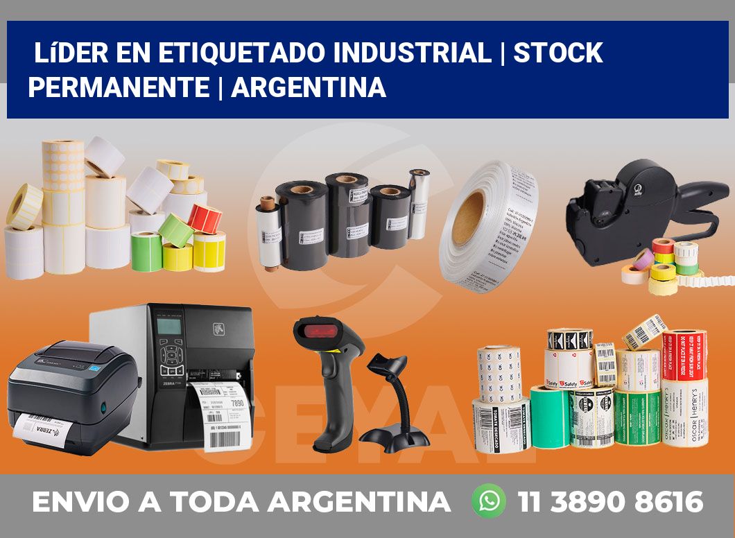 Líder en etiquetado industrial | Stock permanente | Argentina
