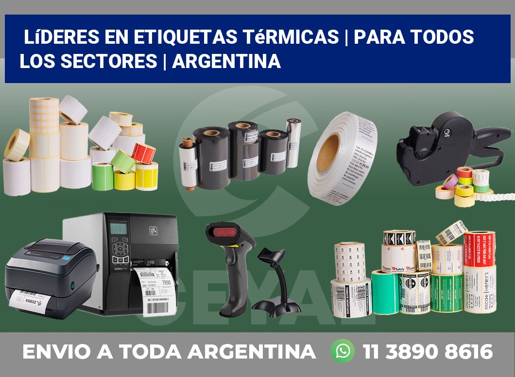 Líderes en etiquetas térmicas | Para todos los sectores | Argentina