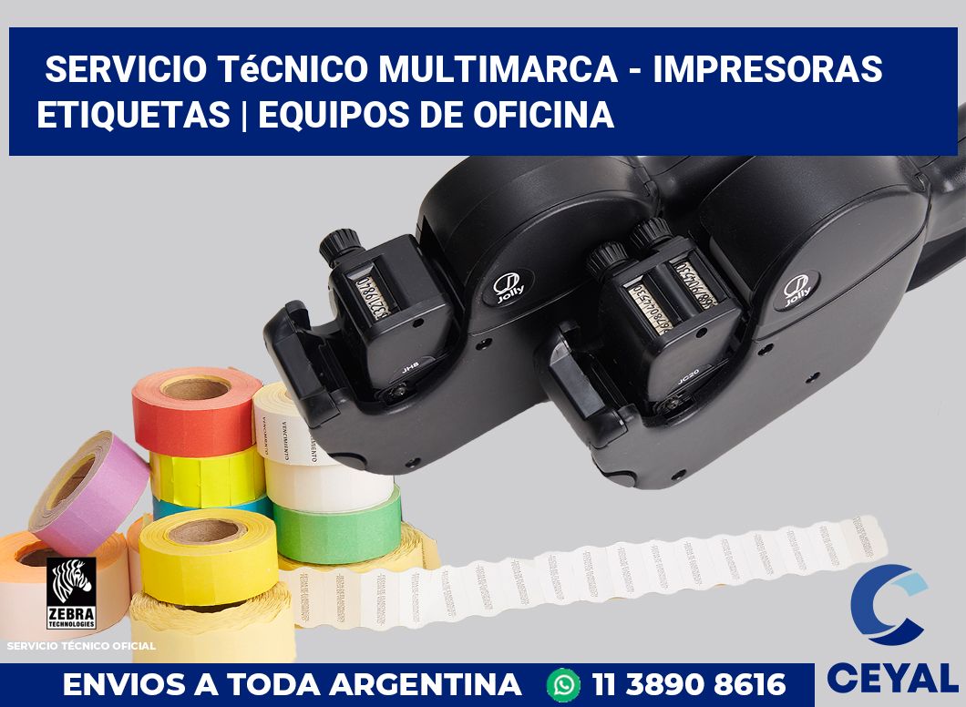 Servicio técnico multimarca - impresoras etiquetas | Equipos de oficina