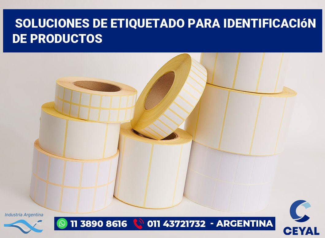 Soluciones de Etiquetado para identificación de productos