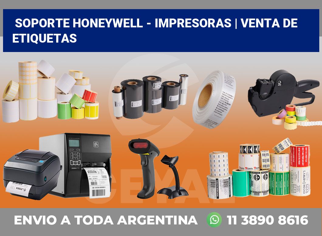 Soporte Honeywell – impresoras | venta de etiquetas