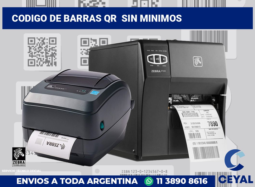 codigo de barras qr sin minimos