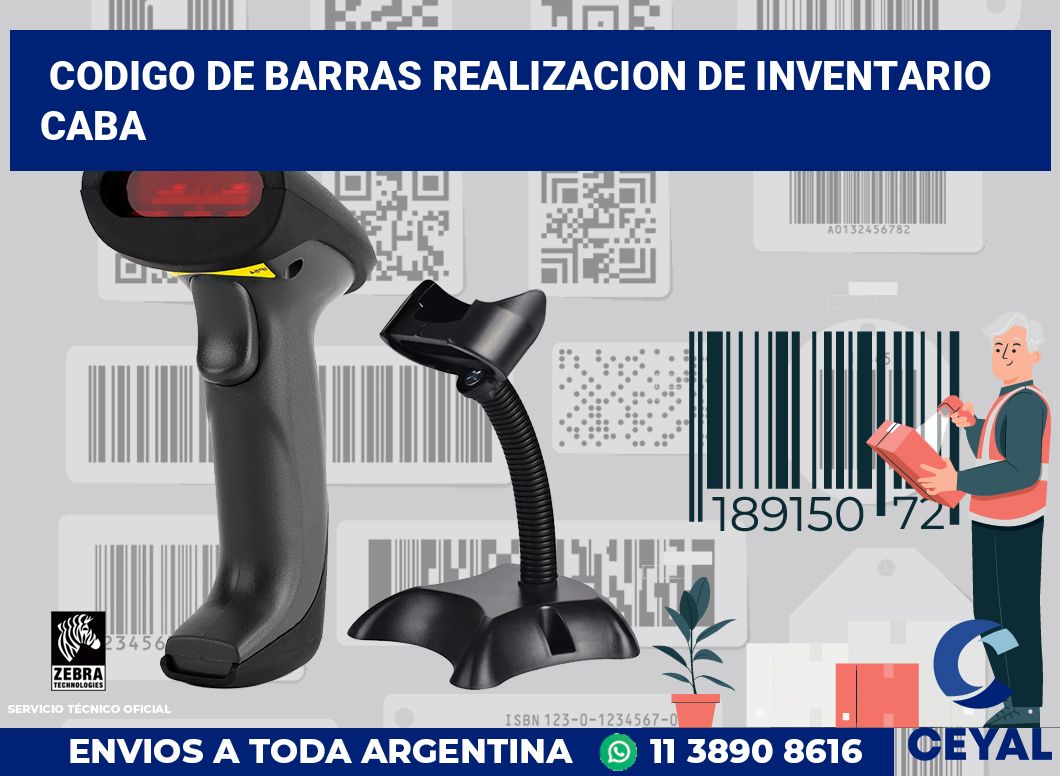 codigo de barras realizacion de inventario CABA